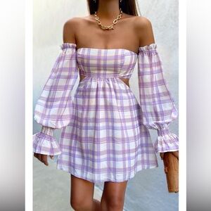 Pretty Seven Wonders purple sun dress worn once size XS